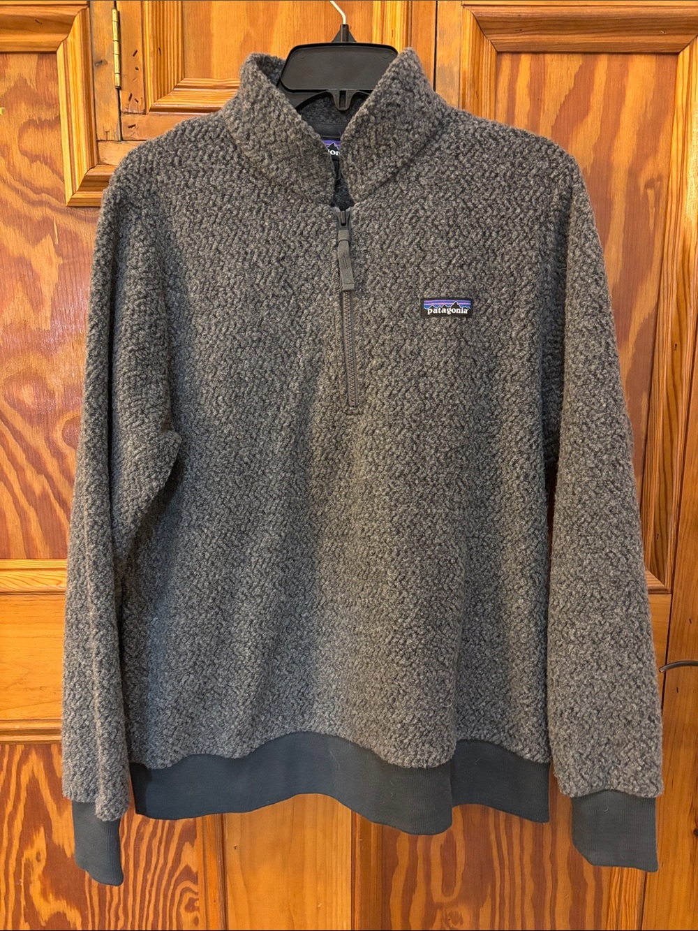 Patagonia Charcoal Gray Women's Half-Zip Fleece Pullover